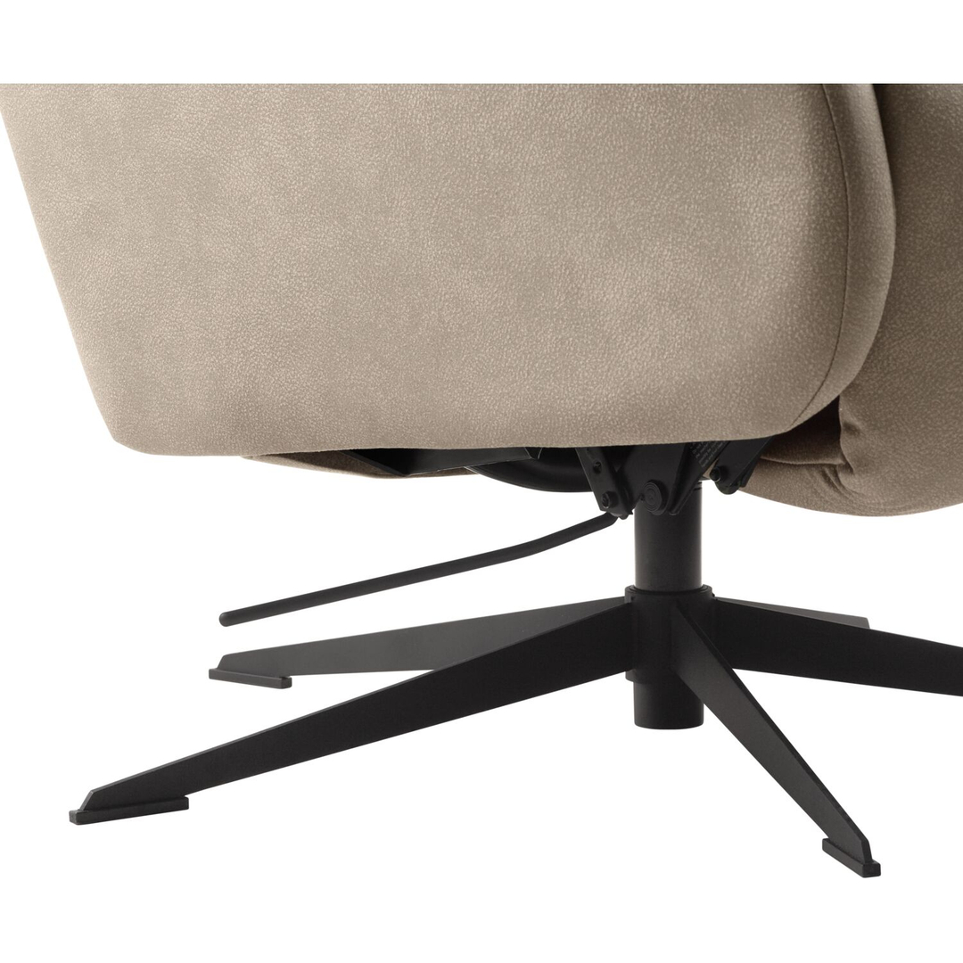 Relaxfauteuil Initio verstelbare rug en voetensteun