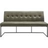 Eetkamerbank Oro 170 cm microleder groen