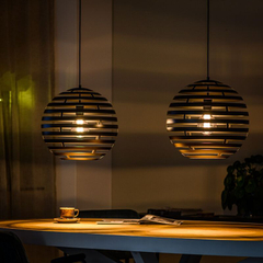 Hanglamp Fiorenza Ø 40 cm zwart staal 2-lichts
