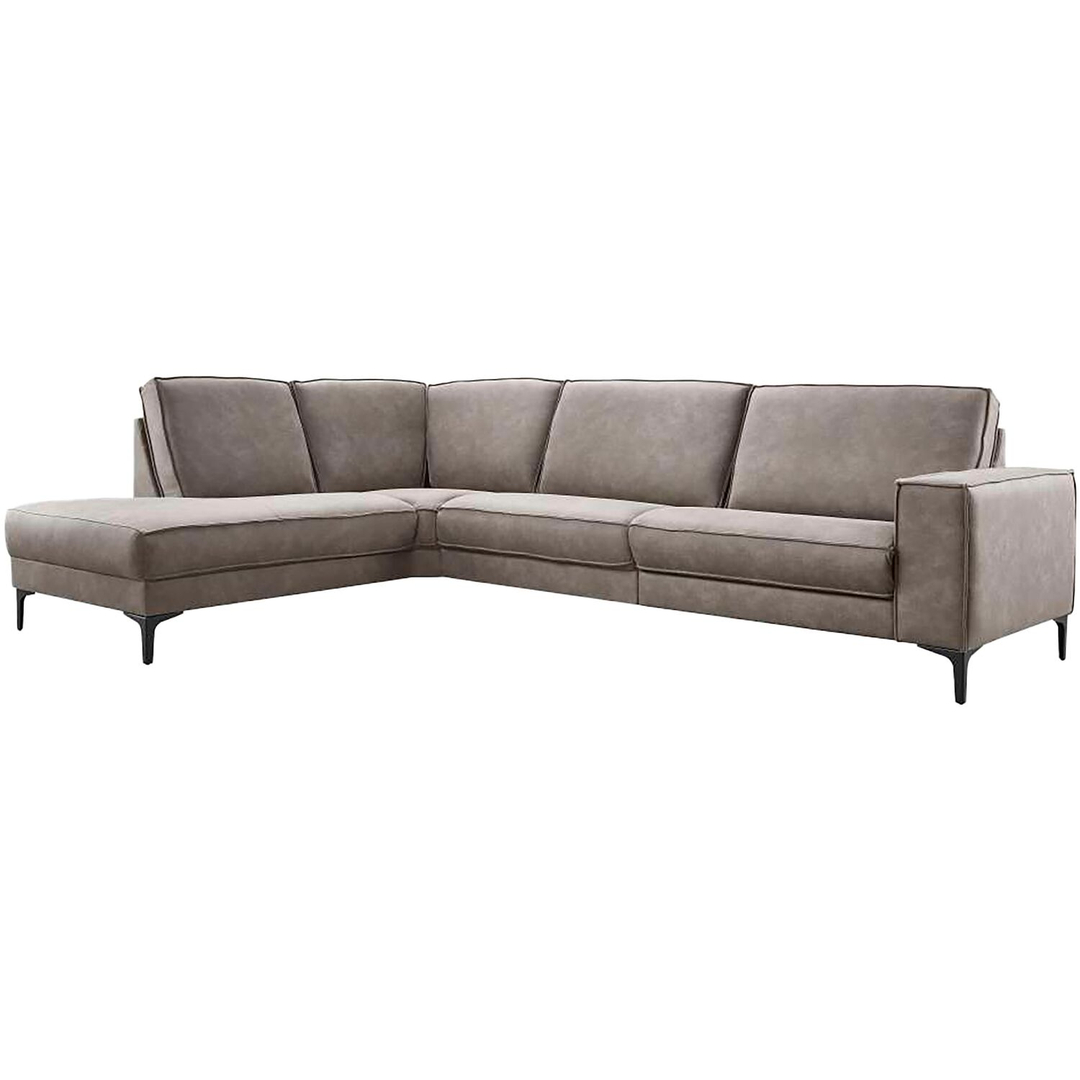 Hoekbank links Barrio bruin basic comfort