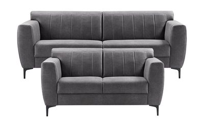 Bankstel Ridgway 3+2 antraciet premium comfort