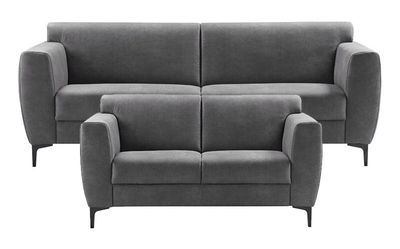 Bankstel Ridgway 3+2 zits donkergrijs excellent comfort