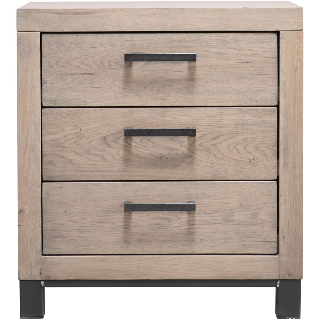 Ladekast Hevano eikenhout 79x72x40 cm moose