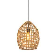 Hanglamp Orcia rond 30 cm rotan honing