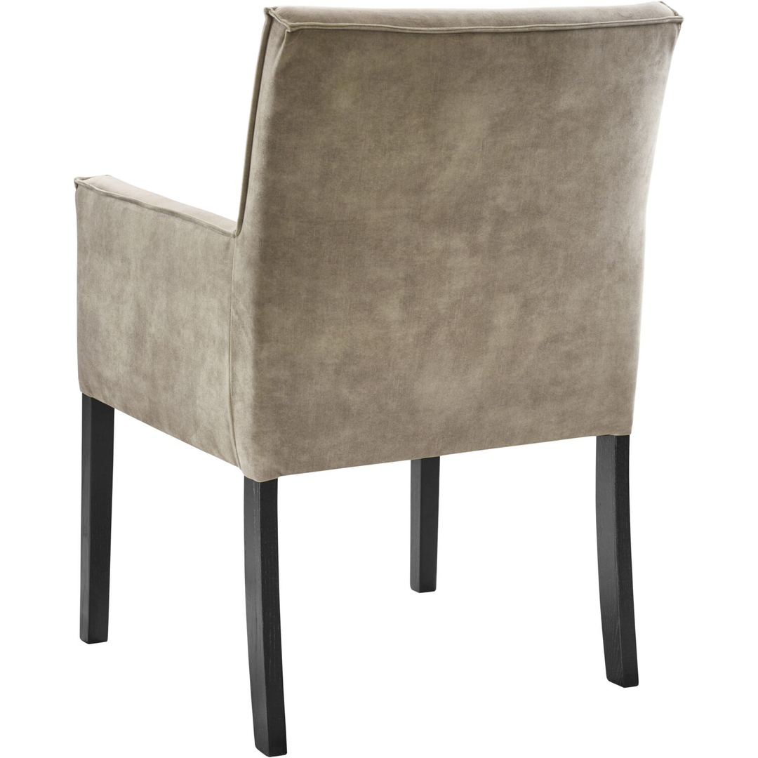 Eetkamerstoel Avanza met armleuning beige