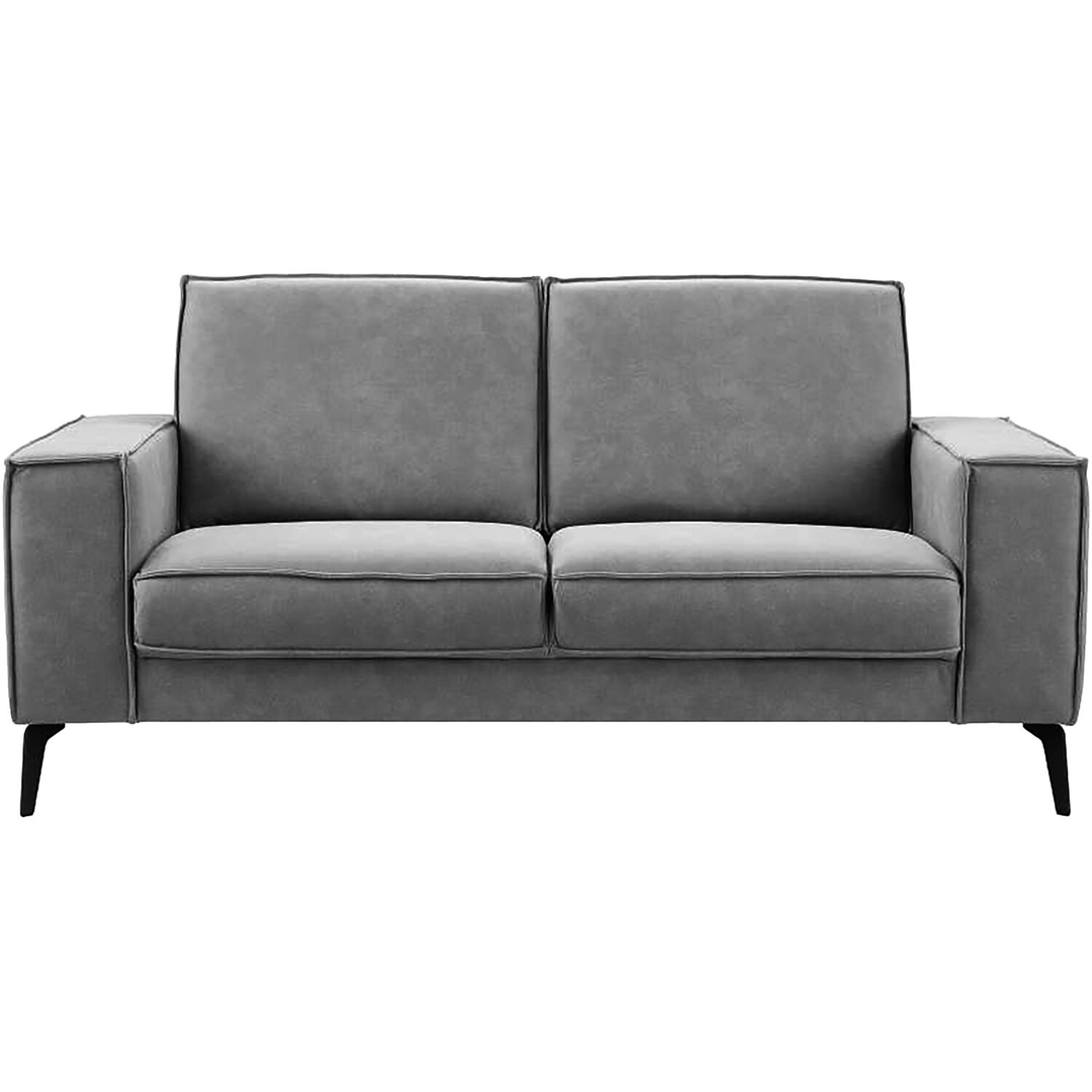 2,5 zitsbank Barrio antraciet basic comfort