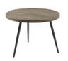 Bijzettafel Fidanza rond 60 mango grijs
