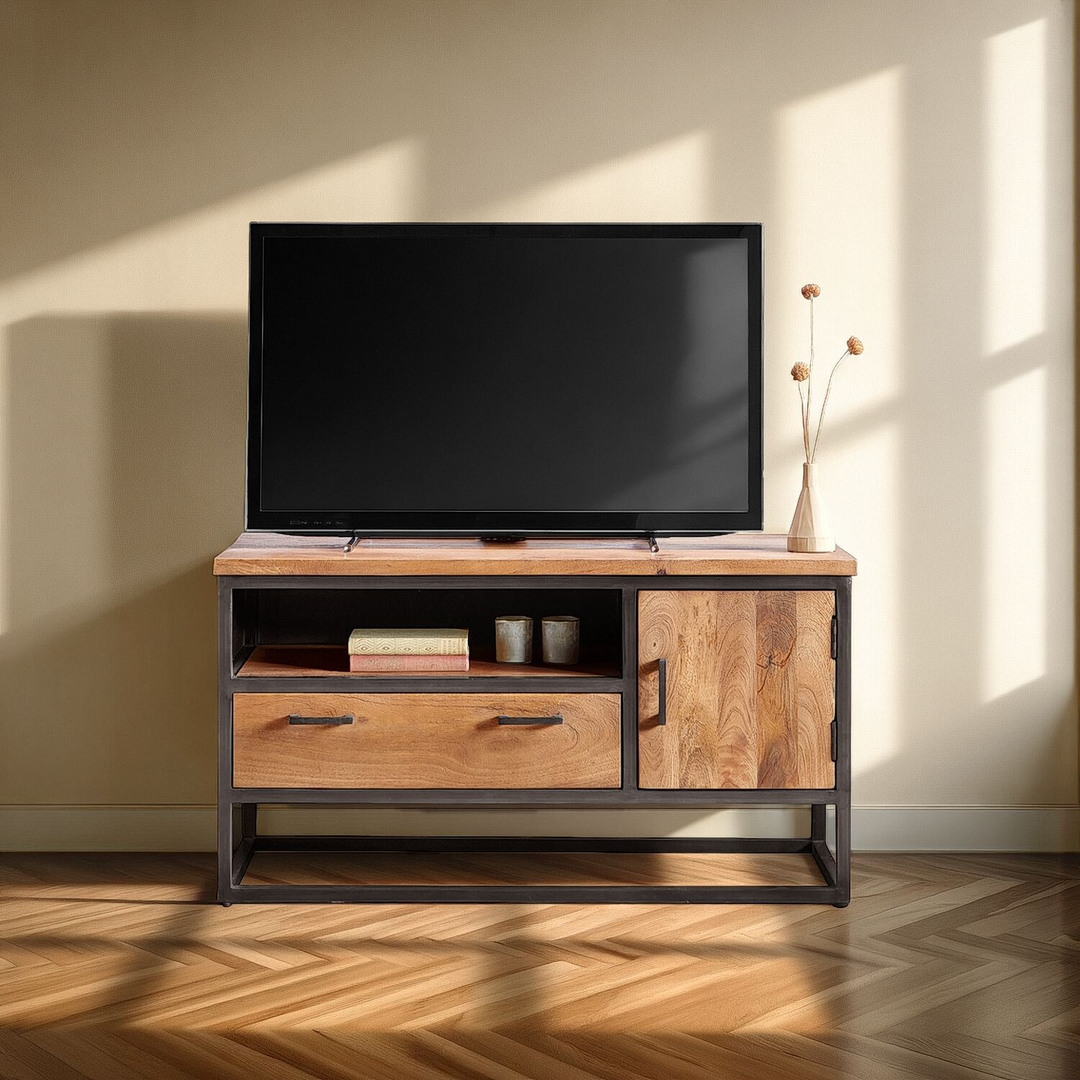 TV-meubel Mesola (112 Cm) mango natural