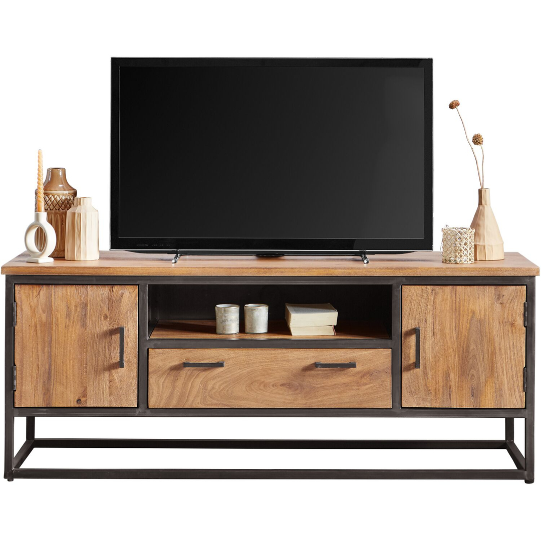 TV-meubel Mesola (150 Cm) mango natural