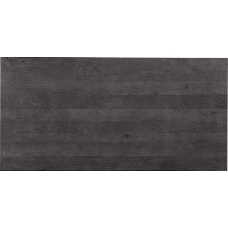 Eettafel Piastra 160x90 cm rechthoekig zwart