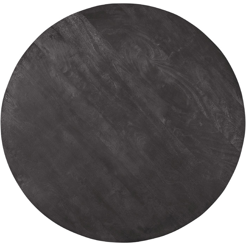 Eettafel Piastra 140 rond zwart