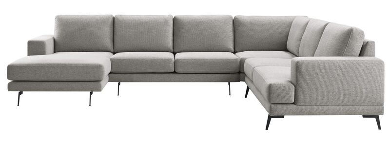 Hoekbank rechts Acante grijs supreme comfort