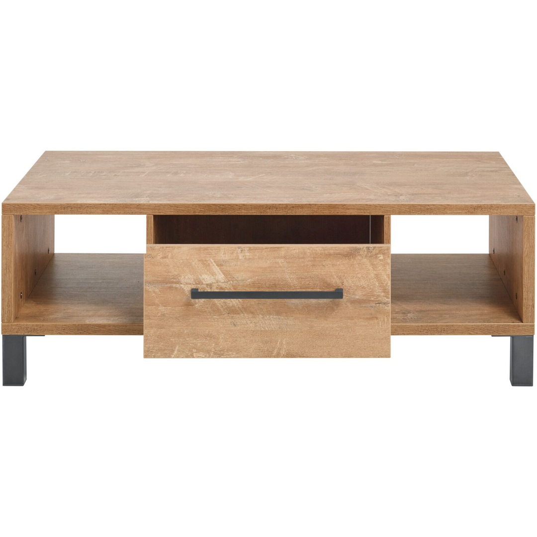 Salontafel Alva 125x68 cm orange teak rechthoekig