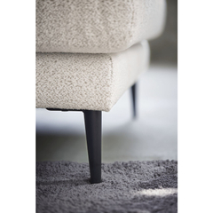 Hoekbank rechts Ansio beige premium comfort