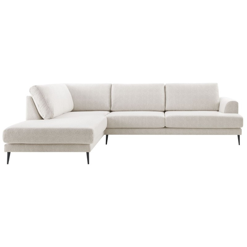 Hoekbank links Ansio beige premium comfort