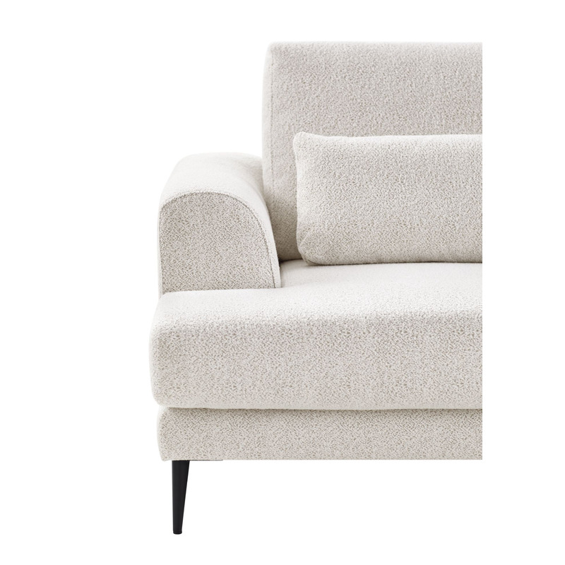 Hoekbank links Ansio beige premium comfort
