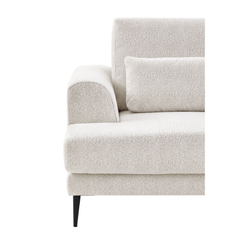 Hoekbank links Ansio beige premium comfort