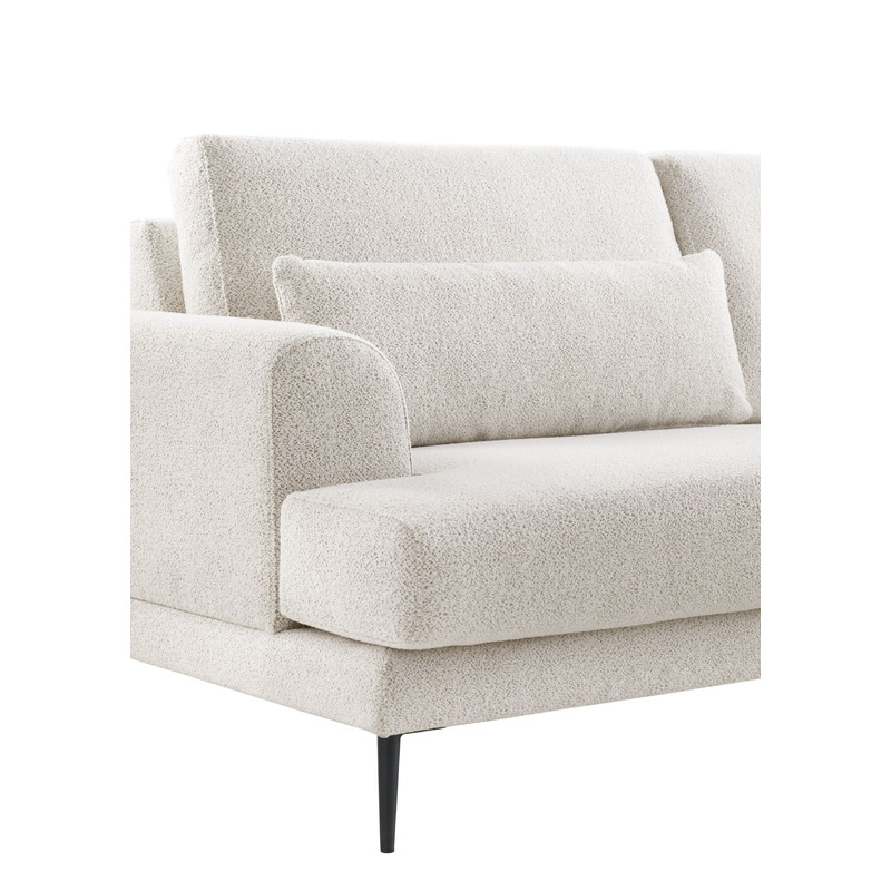 Hoekbank links Ansio beige premium comfort