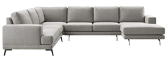 Hoekbank links Acante grijs supreme comfort