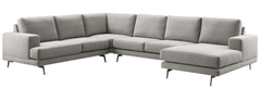Hoekbank links Acante grijs supreme comfort