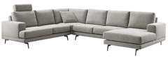 Hoekbank links Acante grijs supreme comfort