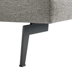 Hoekbank rechts Acante grijs basic comfort