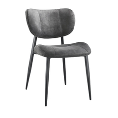 Eetkamerstoel Gomba velvet antraciet