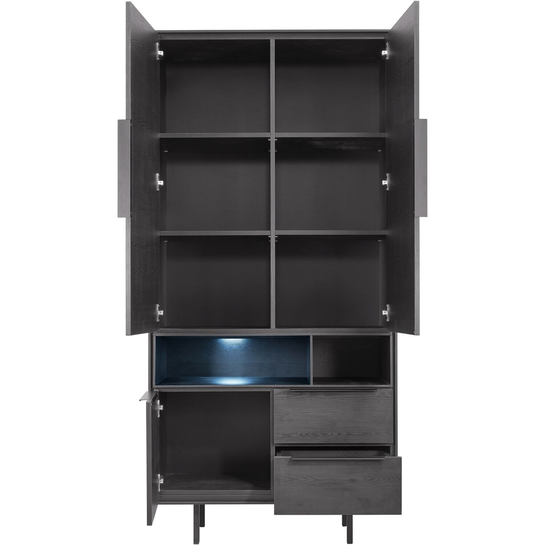 Opbergkast Nero (190 cm) noir decor