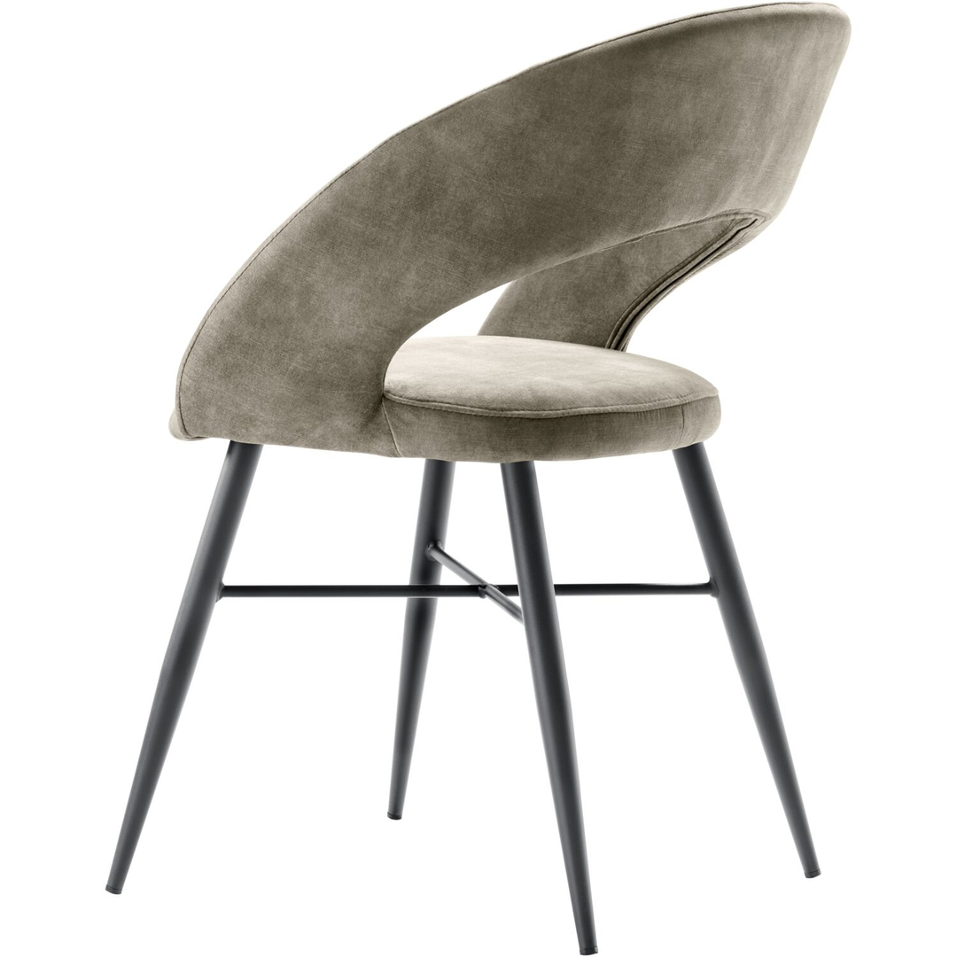 Eetkamerstoel Marasino velvet beige