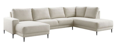 Hoekbank rechts Portona ecru basic comfort