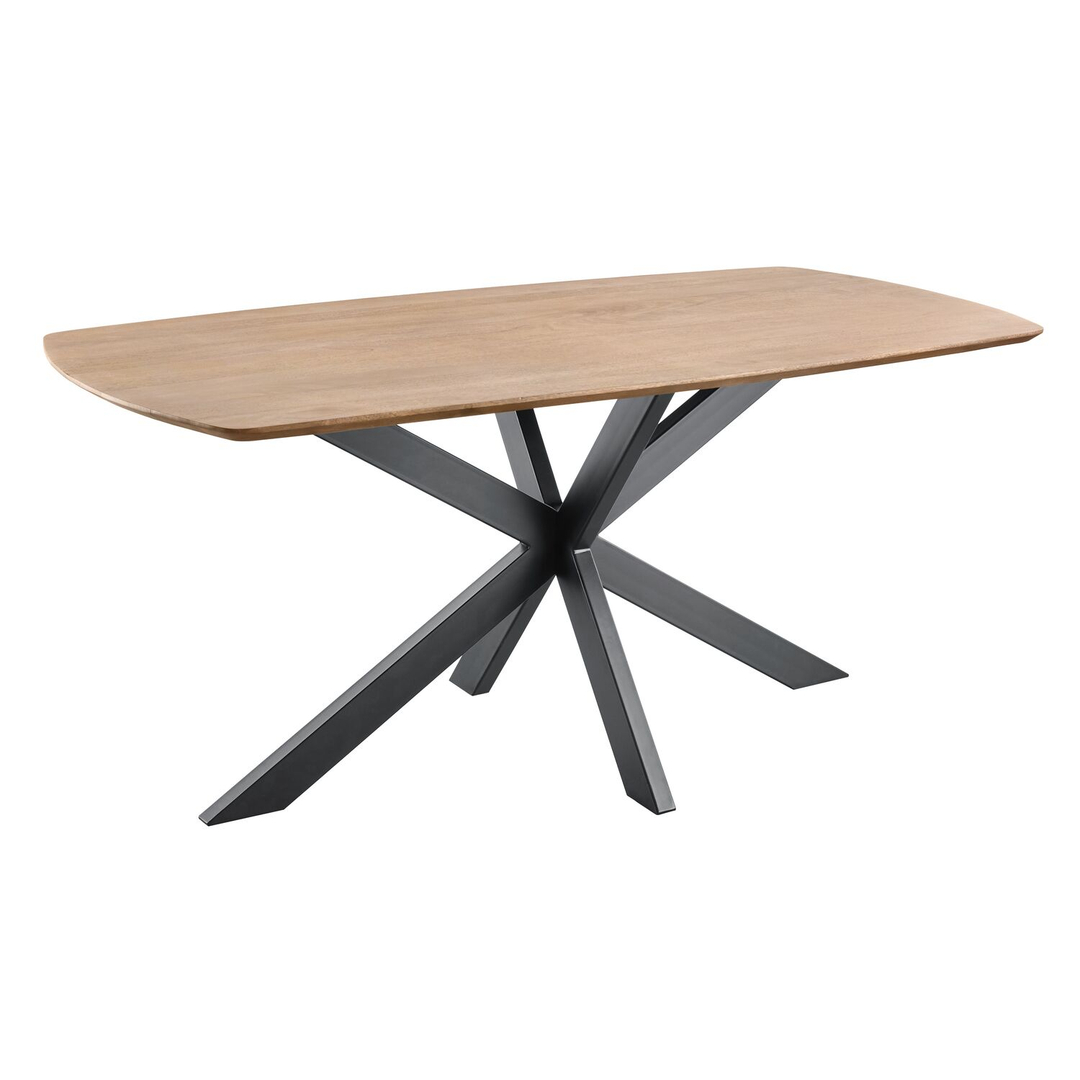 Eettafel Nocona mangohout 210x105 cm Deens ovaal