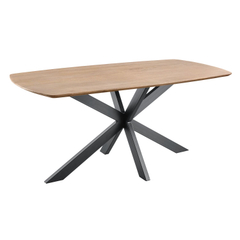 Eettafel Nocona mangohout 210x105 cm Deens ovaal