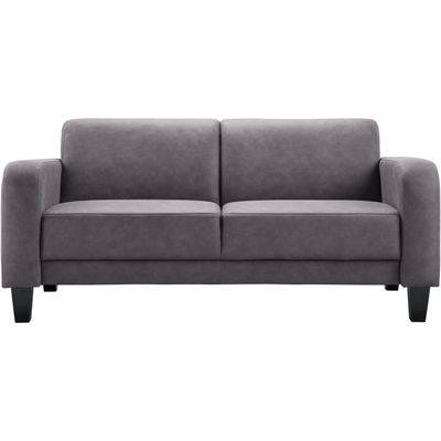 2,5 zitsbank Mills grijs basic comfort