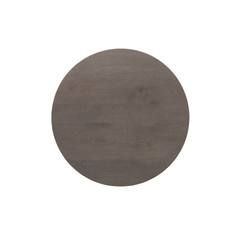 Salontafel Tavolo eikenhout 80 cm rond grafiet