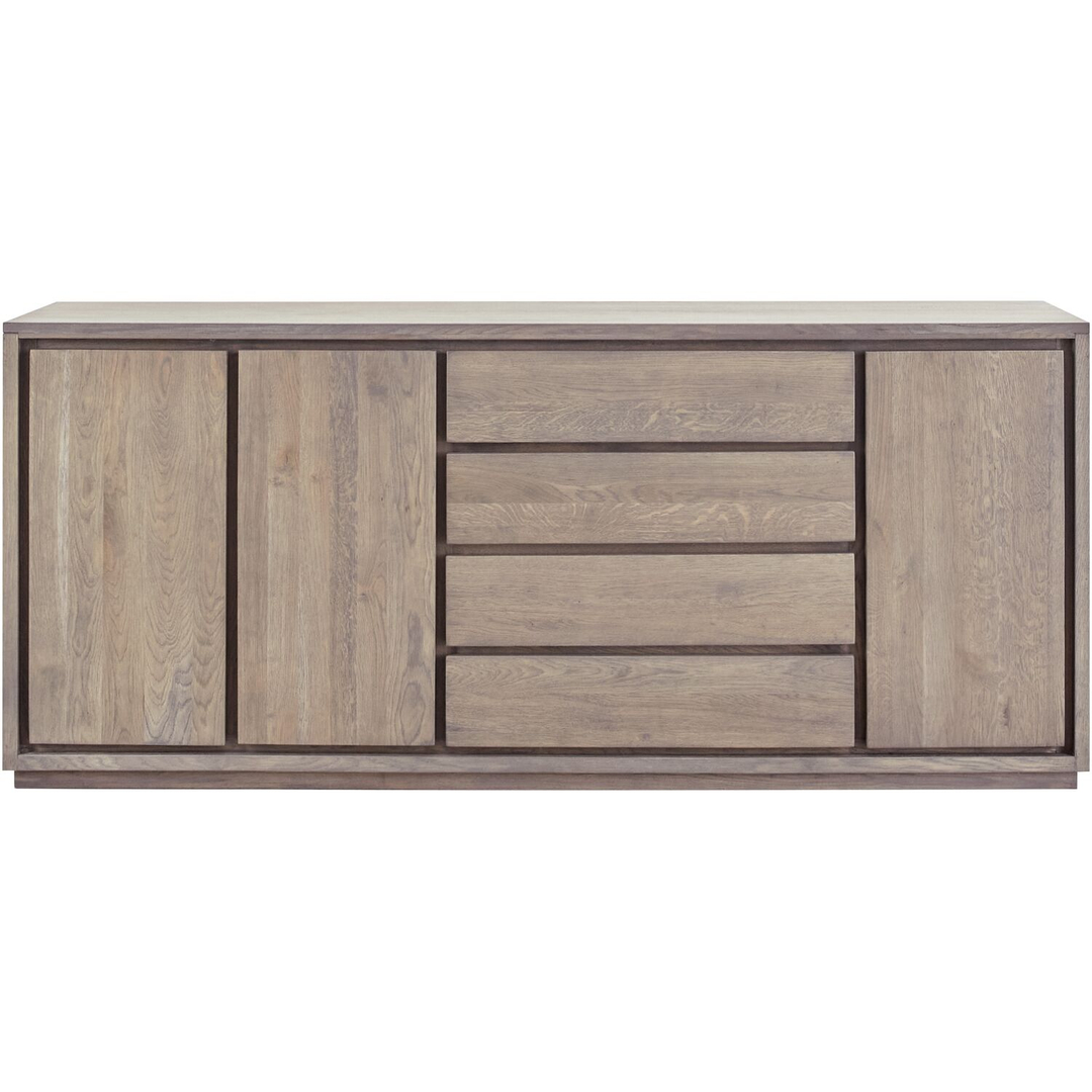 Dressoir Lavio (203 cm) eiken slate