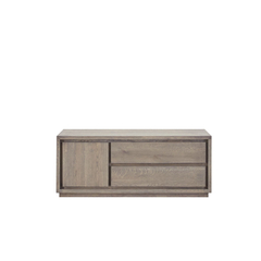 TV-meubel Lavio (125 cm) eiken slate