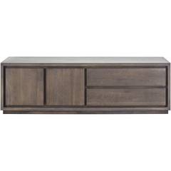 TV-meubel Lavio (164 cm) eiken grafiet