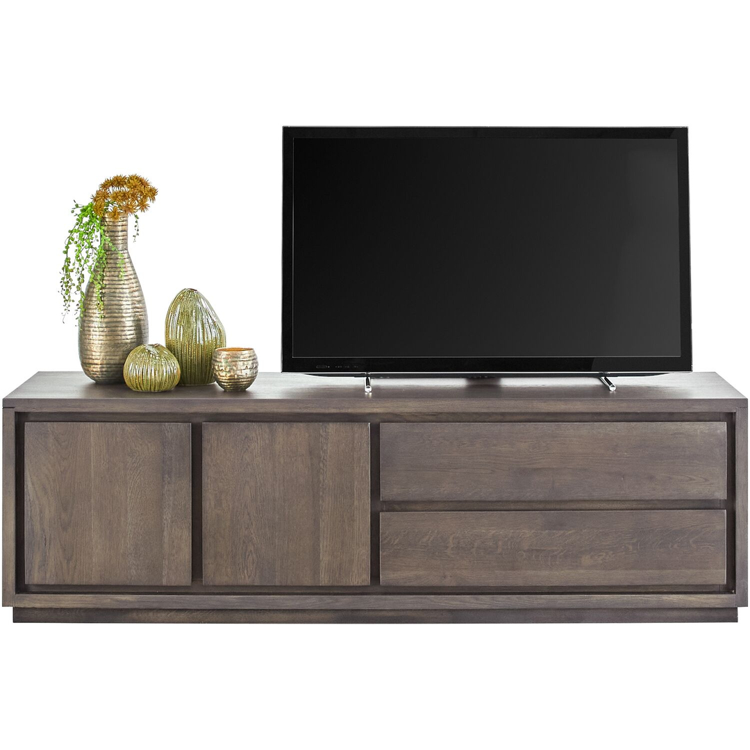 TV-meubel Lavio (164 cm) eiken grafiet