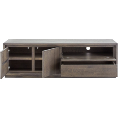 TV-meubel Lavio (164 cm) eiken grafiet