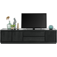 TV-meubel Lavio (203 cm) eiken zwart