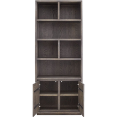 Boekenkast Lavio (86 cm) eiken grafiet