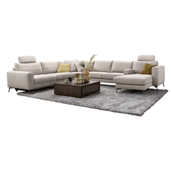 Salontafel Lavio eikenhout 86x86 cm vierkant grafiet