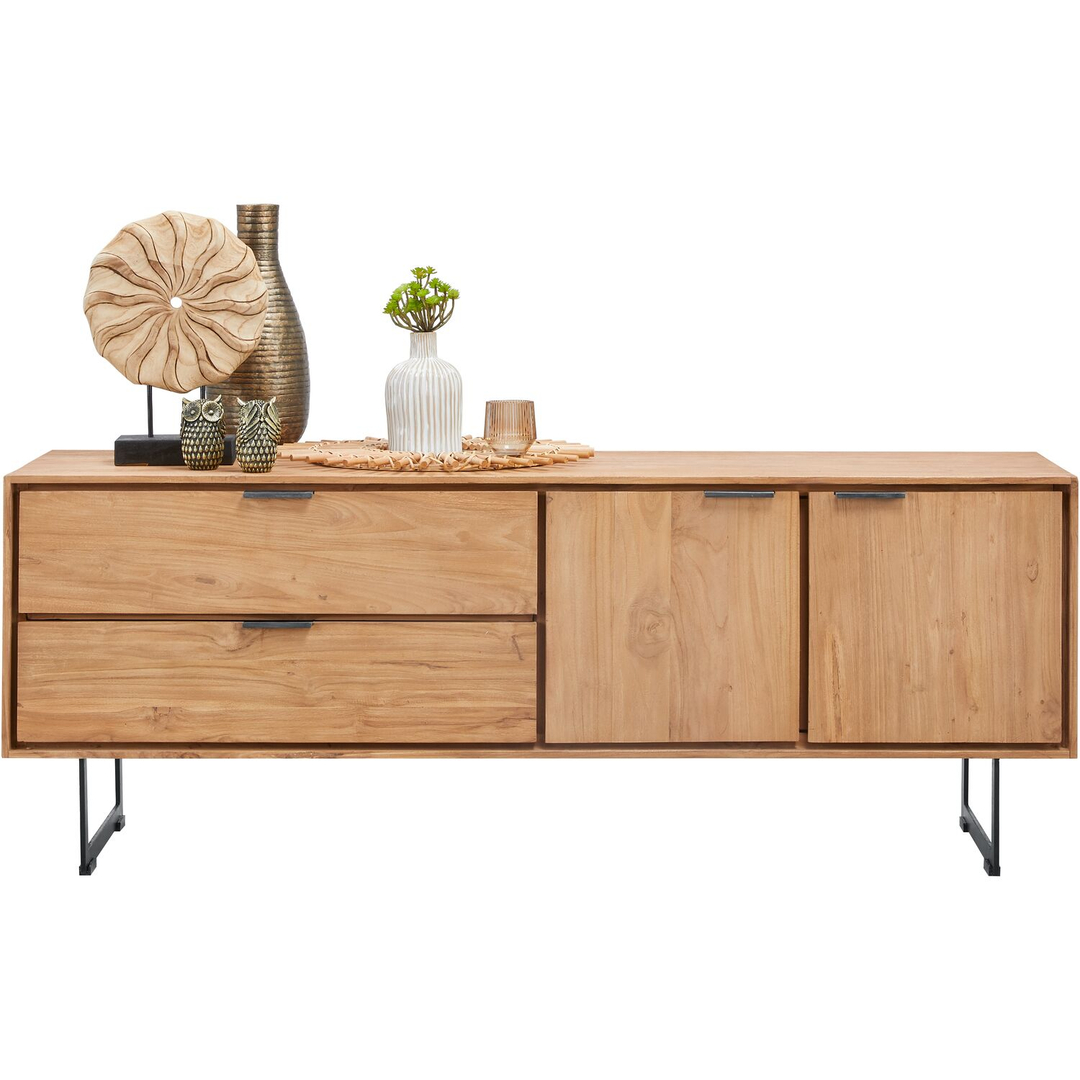 Tv-meubel Aska (157 Cm) teak naturel brushed