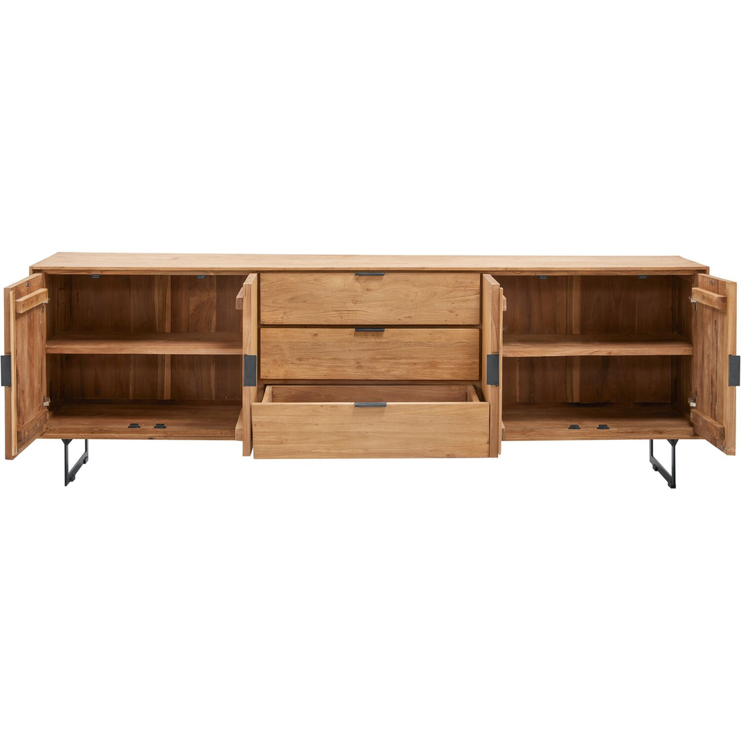 Dressoir Aska (234 Cm) teak naturel brushed