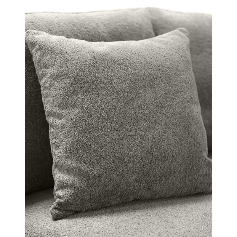 Hoekbank rechts Aziri pocket visco zitting taupe