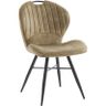 Eetkamerstoel Castione velvet bruin