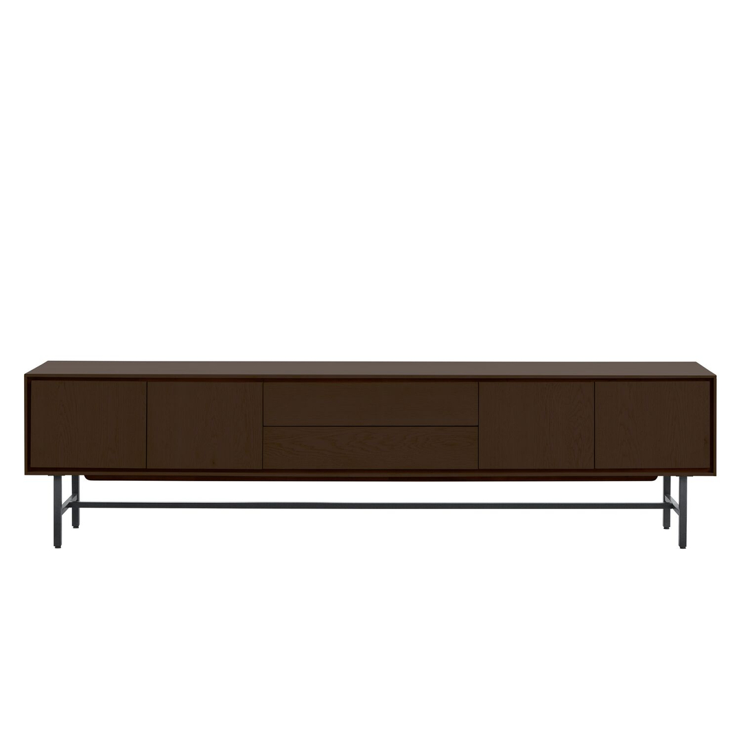 TV-meubel Belvio 240 cm dark oak