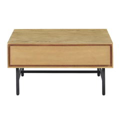 Salontafel Belvio 85x85 vierkant light oak