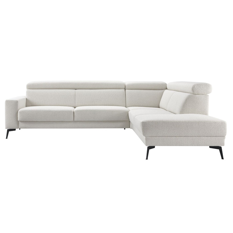 Hoekbank rechts Tusari beige premium comfort