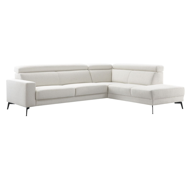 Hoekbank rechts Tusari beige premium comfort
